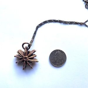 Copper Star Anise Necklace